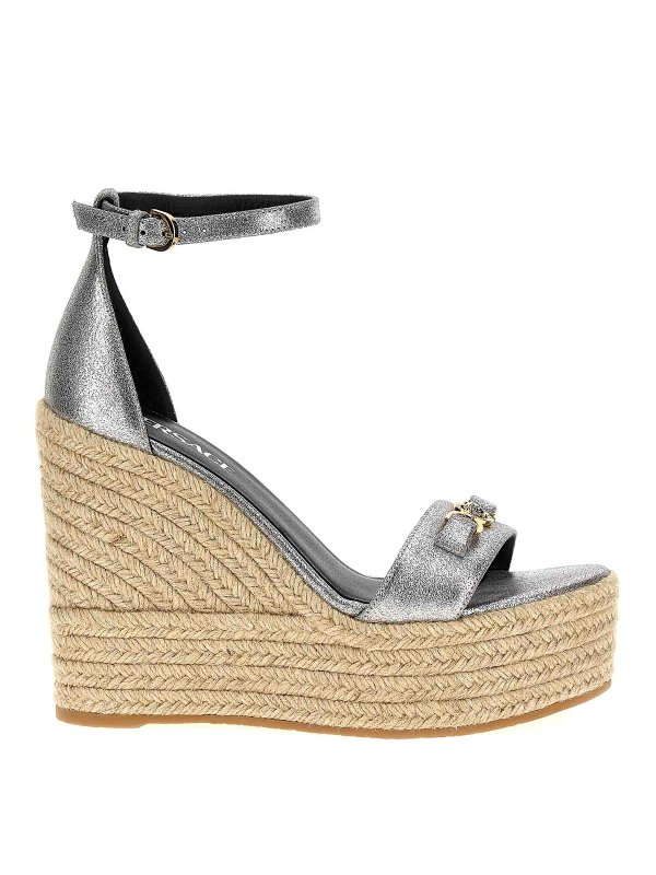 VERSACE: espadrillas - Zeppe Medusa