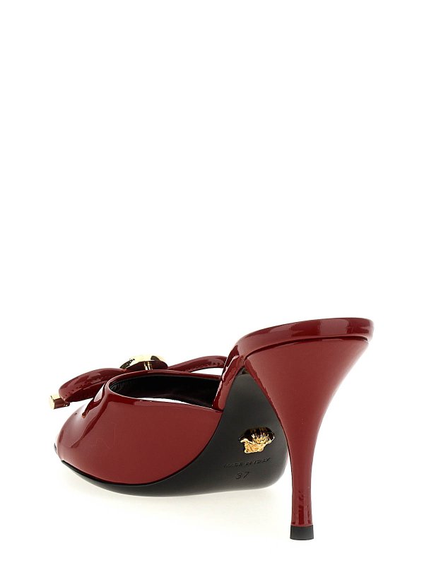 The Best Shops VERSACE: Sandales - Sandales - Rouge