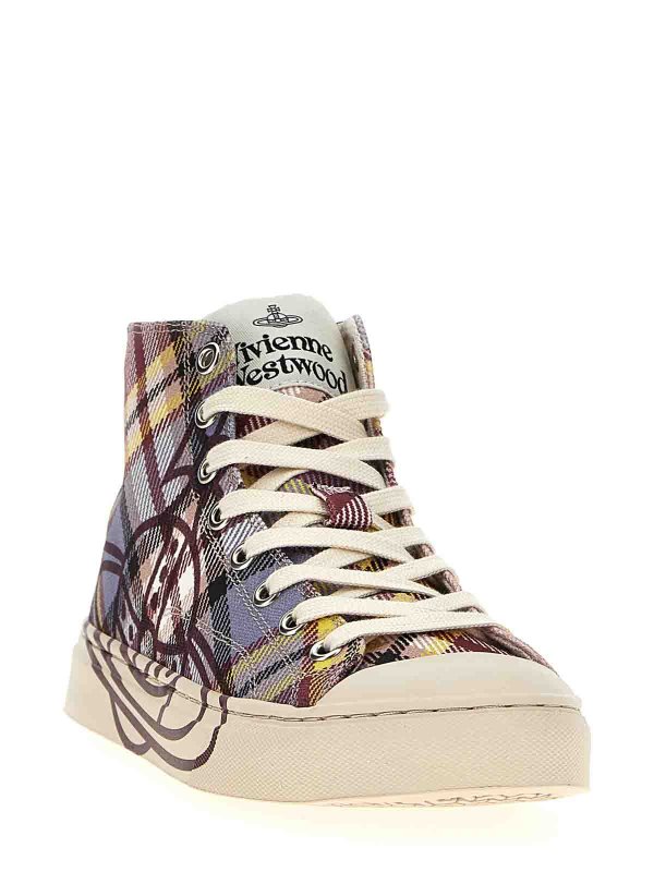 VIVIENNE WESTWOOD: trainers online - High Top Plimsoll Sneakers