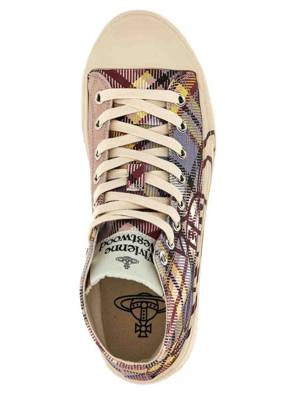 High Top Plimsoll Sneakers shop online: VIVIENNE WESTWOOD