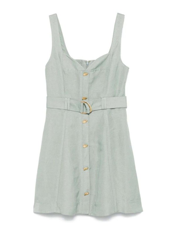 AJE: short dresses - Belted Mini Dress