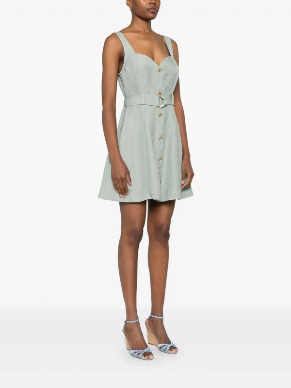 AJE: short dresses online - Belted Mini Dress