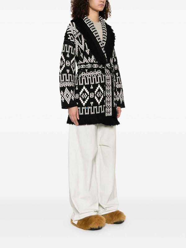 ALANUI: Cardigans online - Cardigan - Noir