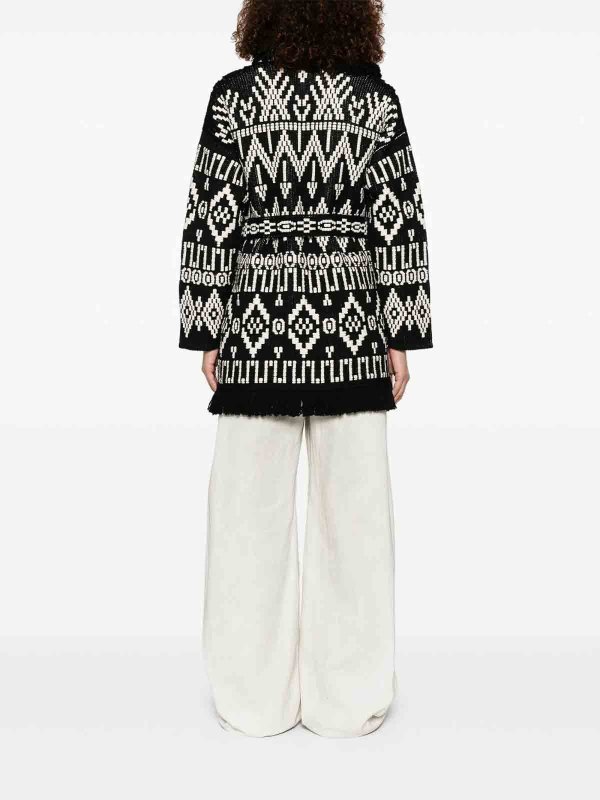 Cardigan - Noir shop online: ALANUI