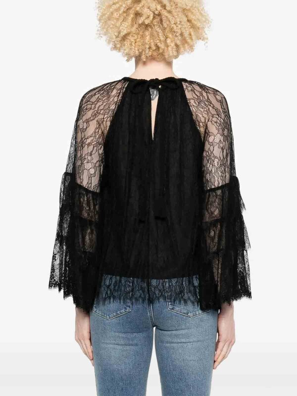 Delia Ruffled Tunic Top shop online: ALICE+OLIVIA