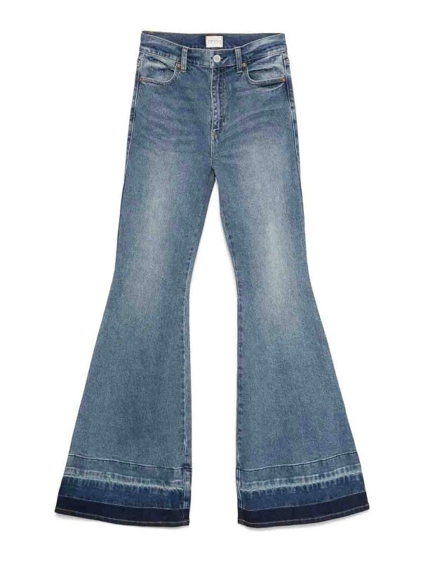 ALICE+OLIVIA: ストレートジーンズ - ストレートジーンズ - ブルー