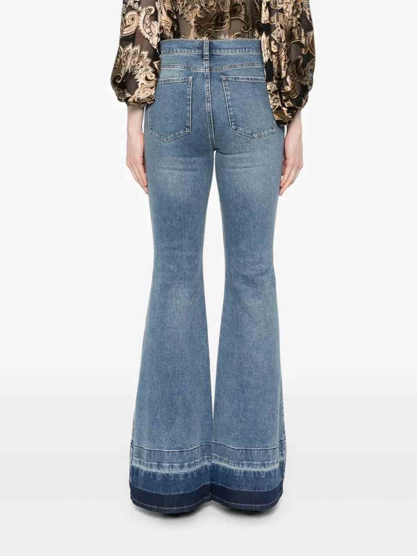 ストレートジーンズ - ブルー shop online: ALICE+OLIVIA