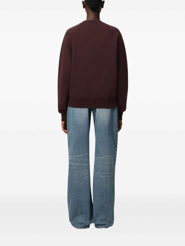 Tonal Adc Sweatshirt shop online: AMI PARIS