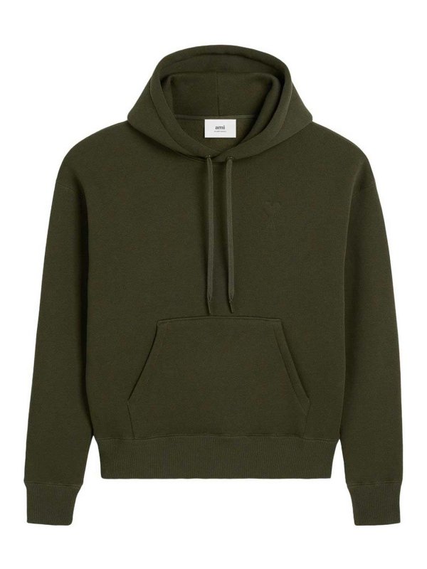 AMI PARIS: Sweatshirts & Sweaters - Adc  Hoodie
