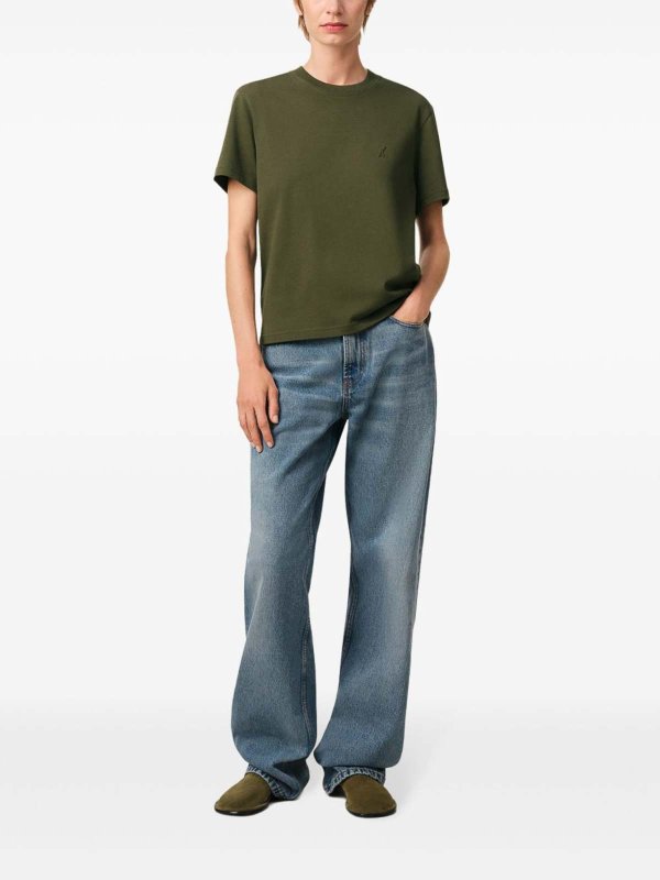 The Best Shops AMI PARIS: T-shirts - T-Shirt - Vert