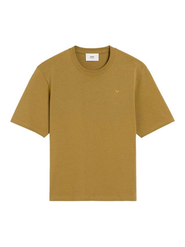 AMI PARIS: Camisetas - Camiseta - Amarillo