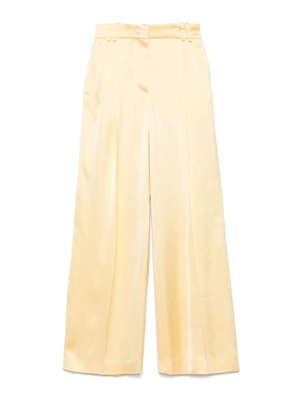 ANOTHER TOMORROW: カジュアルトラウザー - カジュアルパンツ - ベージュ