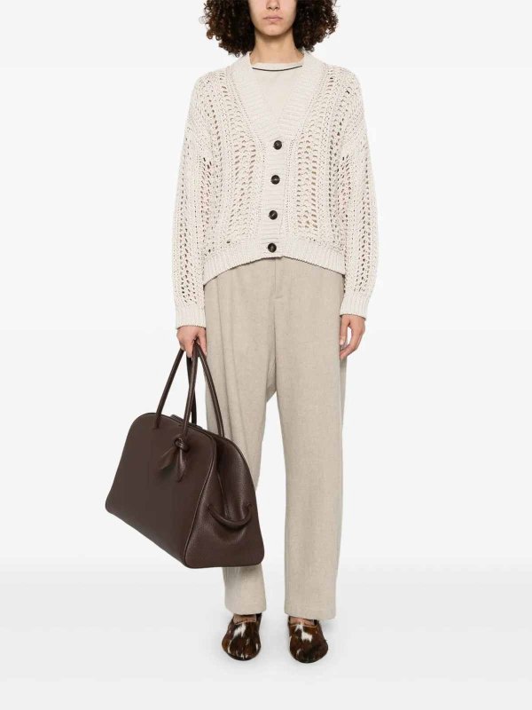 The Best Shops BRUNELLO CUCINELLI: cardigans - Fishnet Cardigan