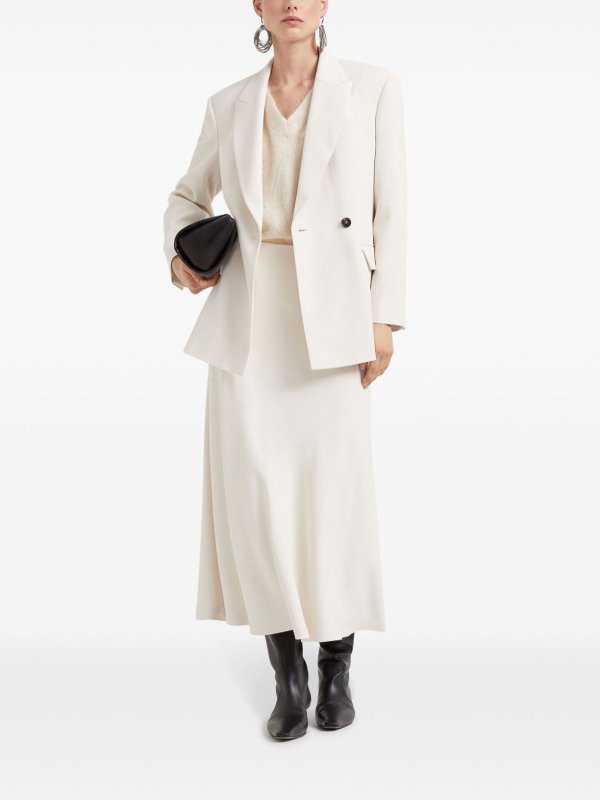 The Best Shops BRUNELLO CUCINELLI: カジュアルジャケット - カジュアルジャケット - 白