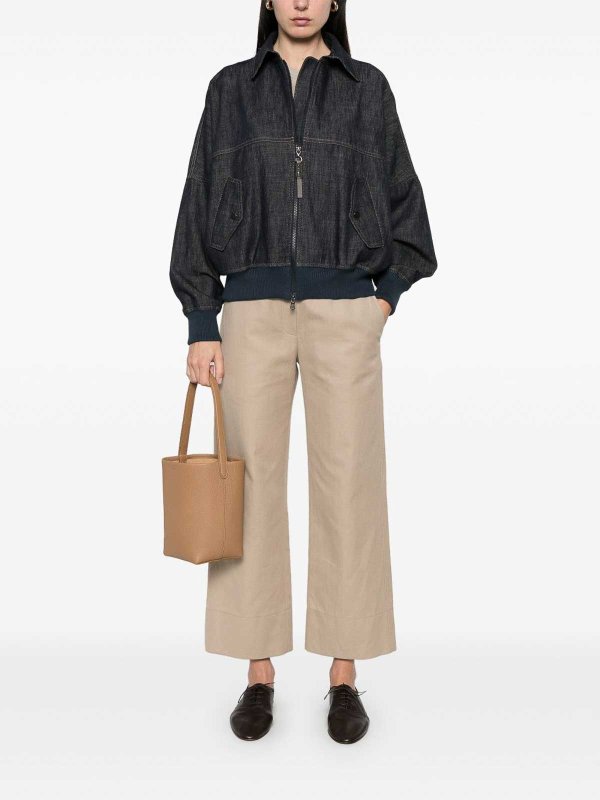 The Best Shops BRUNELLO CUCINELLI: casual jackets - Denim Blouson