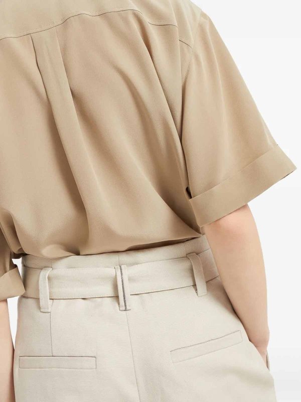 BRUNELLO CUCINELLI: Pantalones casual online - Pantalón Casual - Beis