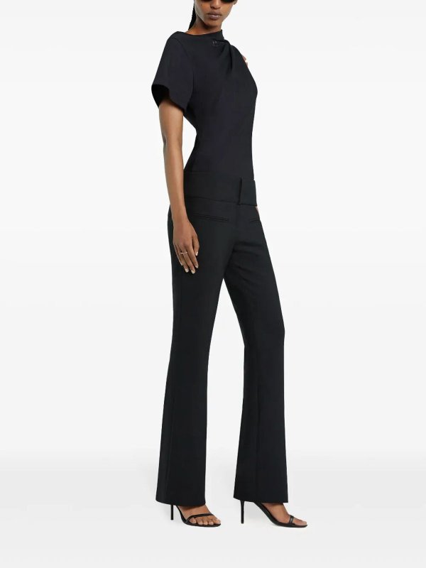 Courreges: T-shirts online - T-Shirt - Noir