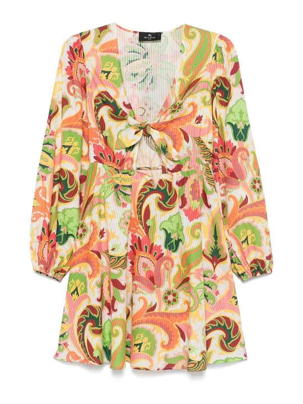 ETRO: abiti corti - Mini abito stampato