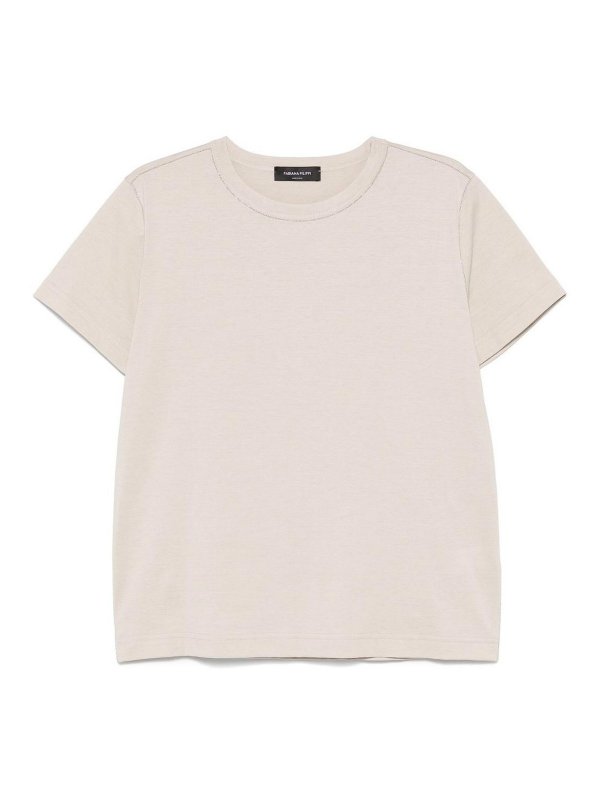FABIANA FILIPPI: t-shirts - Crew Neck Tee