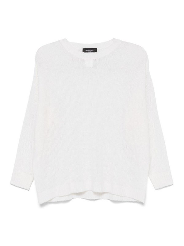 FABIANA FILIPPI: crew necks - Silk And Cashmere Sweater