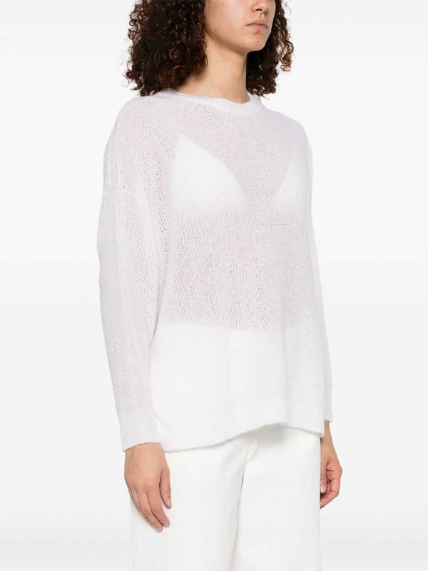 FABIANA FILIPPI: crew necks online - Silk And Cashmere Sweater