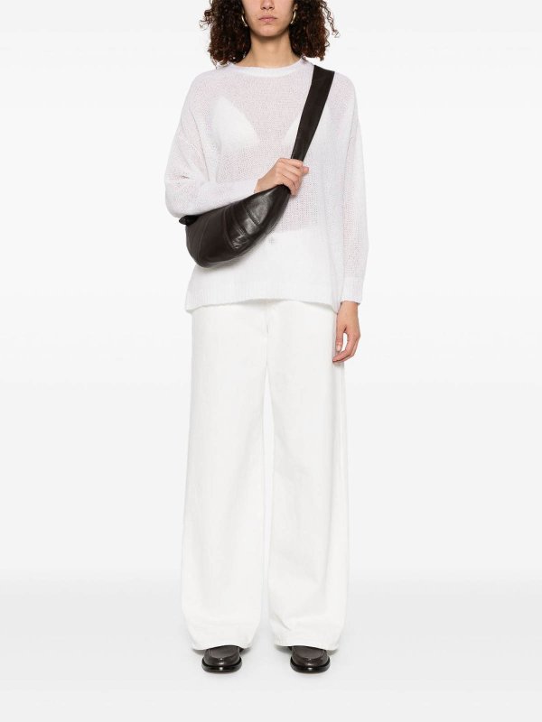 The Best Shops FABIANA FILIPPI: crew necks - Silk And Cashmere Sweater