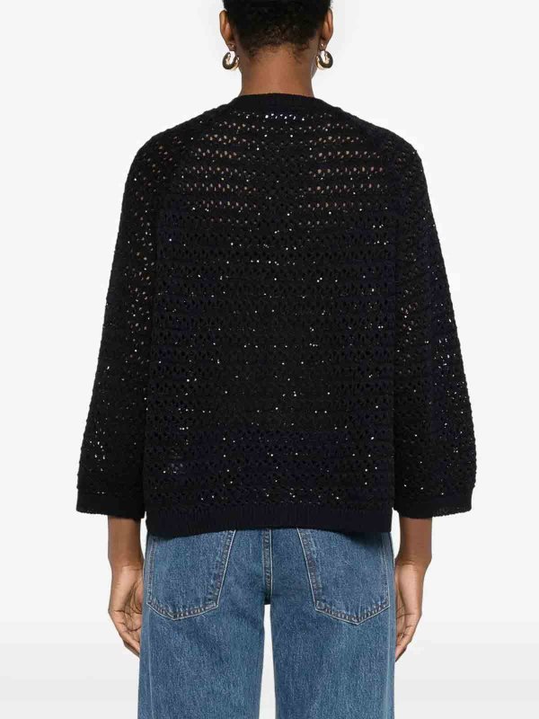 Embroidered Sequin Cardigan shop online: FABIANA FILIPPI