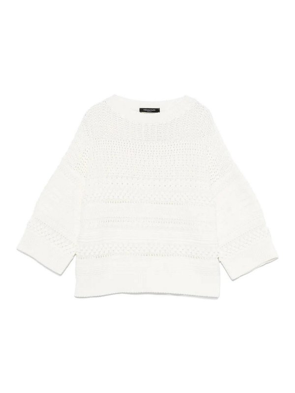 FABIANA FILIPPI: crew necks - Fishnet Sweater
