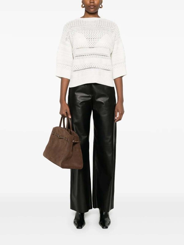 The Best Shops FABIANA FILIPPI: crew necks - Fishnet Sweater