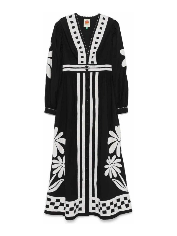 FARM RIO: Maxikleider - Maxikleid - Schwarz