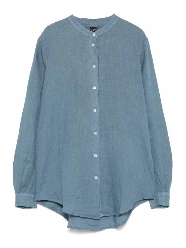 FAY: Hemden - Hemd - Hellblau
