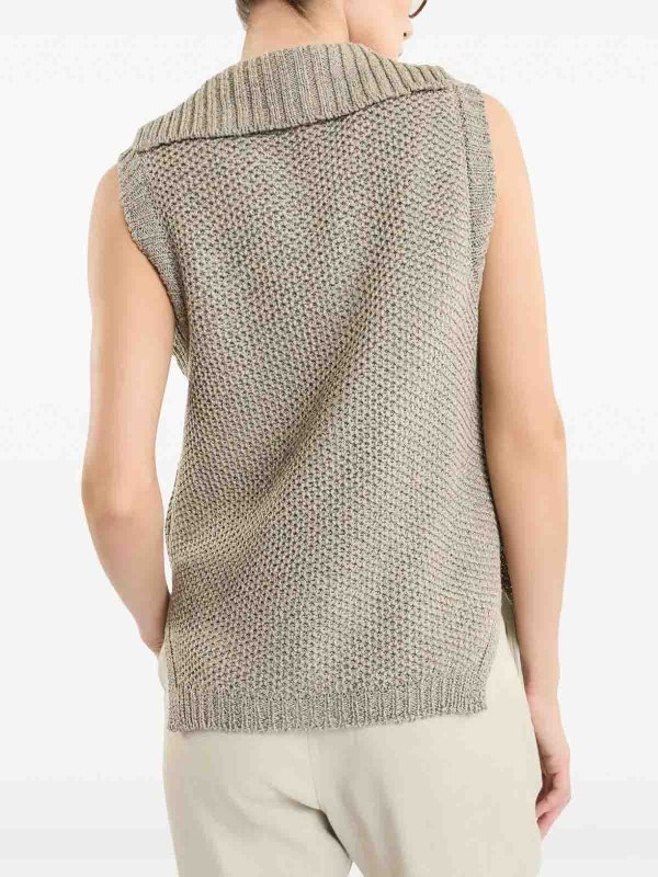 Weste - Beige shop online: FAY