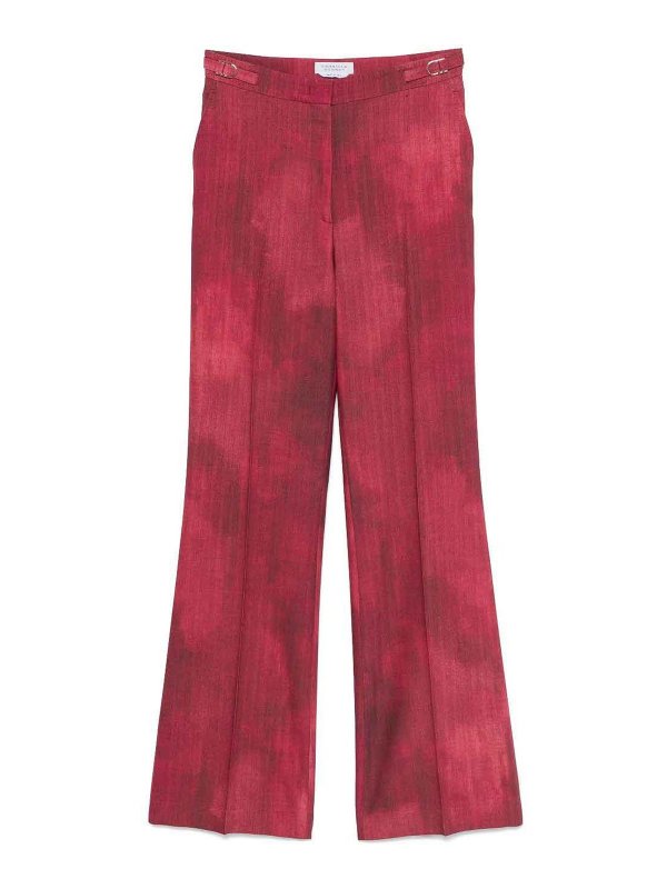 GABRIELA HEARST: Casual Hosen - Casual Hose - Dunkelrot