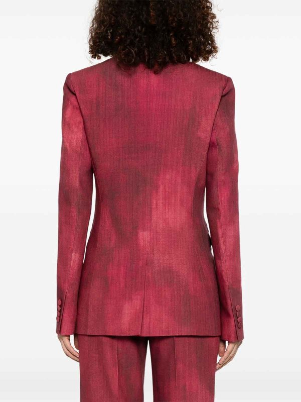 ブレザー - ダークレッド shop online: GABRIELA HEARST