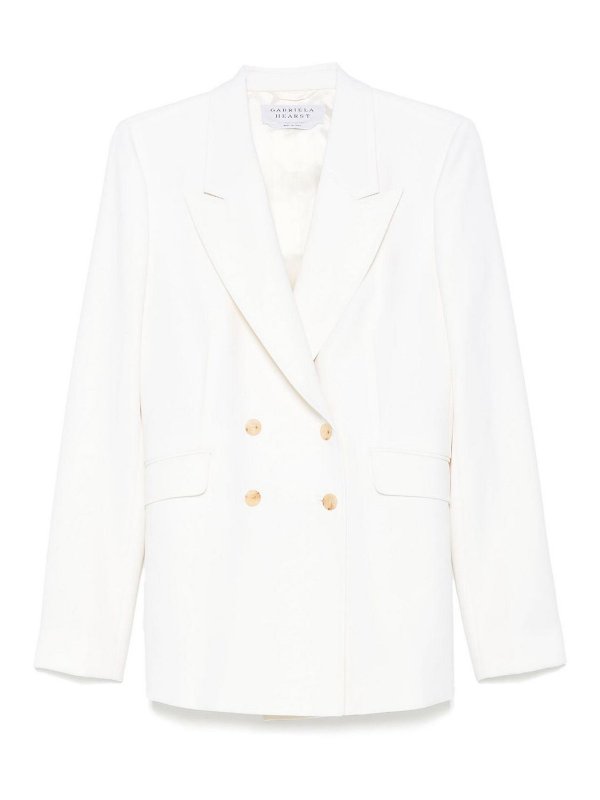 GABRIELA HEARST: Blazer - Blazer - Weiß