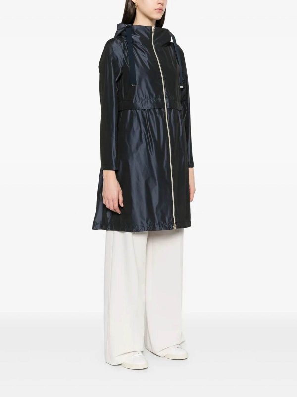 HERNO: parkas online - Parka In Taffett Tecnico