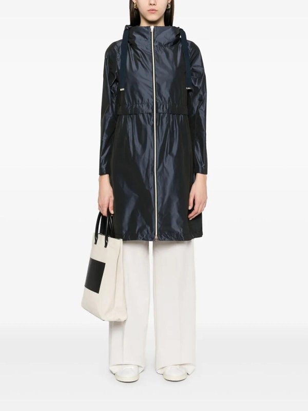 The Best Shops HERNO: parkas - Parka In Taffett Tecnico