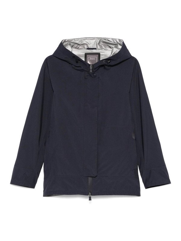HERNO: casual jackets - Hoodede Jacket