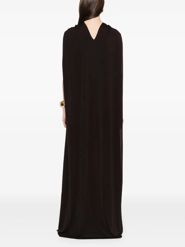 Maxi Robe - Marron shop online: JIL SANDER