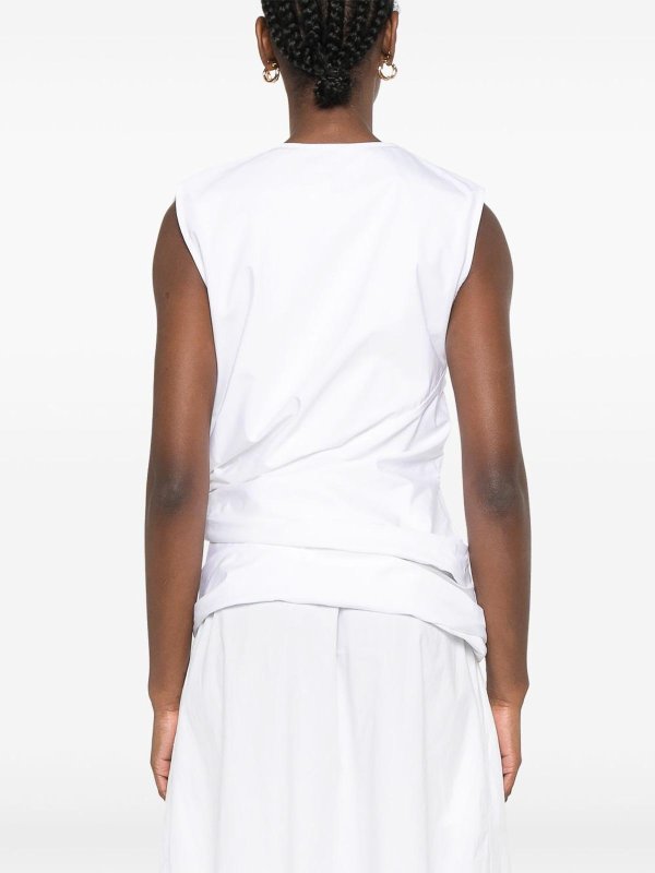 Draped Top shop online: JIL SANDER
