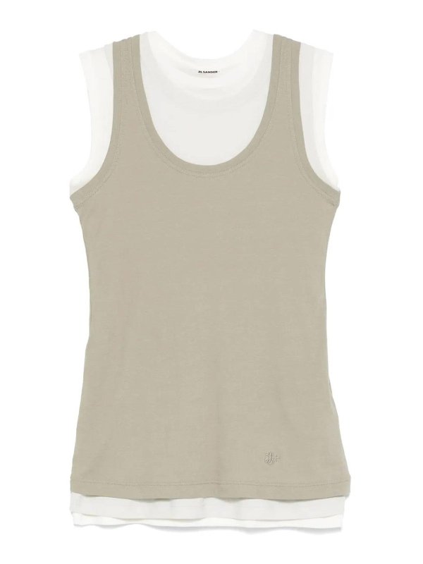 JIL SANDER: Tops & Tank tops - 3 Pack Tank Top