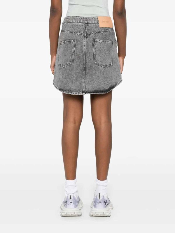 Falda Semilarga - Gris shop online: J.W. ANDERSON