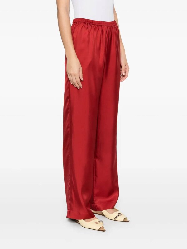 LOULOU STUDIO: カジュアルトラウザー online - カジュアルパンツ - 赤