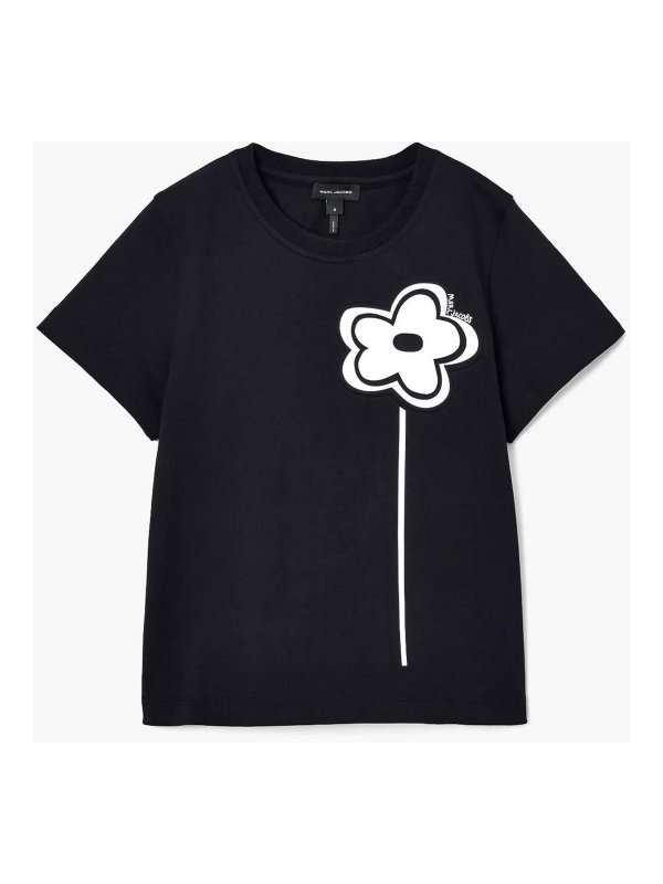 MARC JACOBS: Tシャツ - Tシャツ - 黒