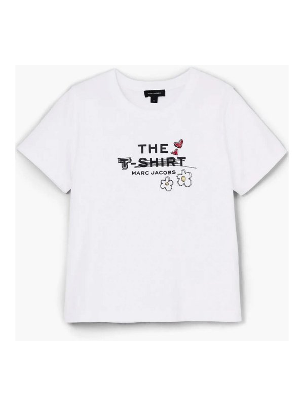 MARC JACOBS: T-shirts - T-Shirt - Weiß