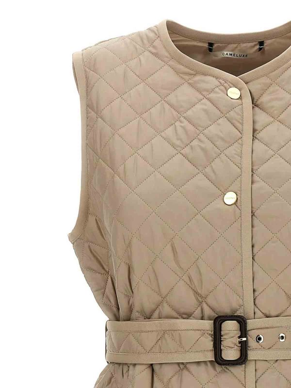MAX MARA THE CUBE: Chalecos  online - Chaleco - Beis