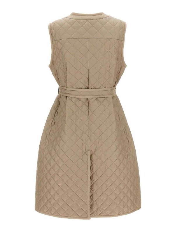 The Best Shops MAX MARA THE CUBE: Chalecos  - Chaleco - Beis