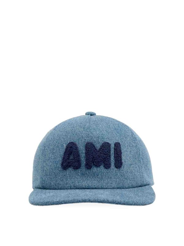AMI PARIS: hats & caps - Logo Cap