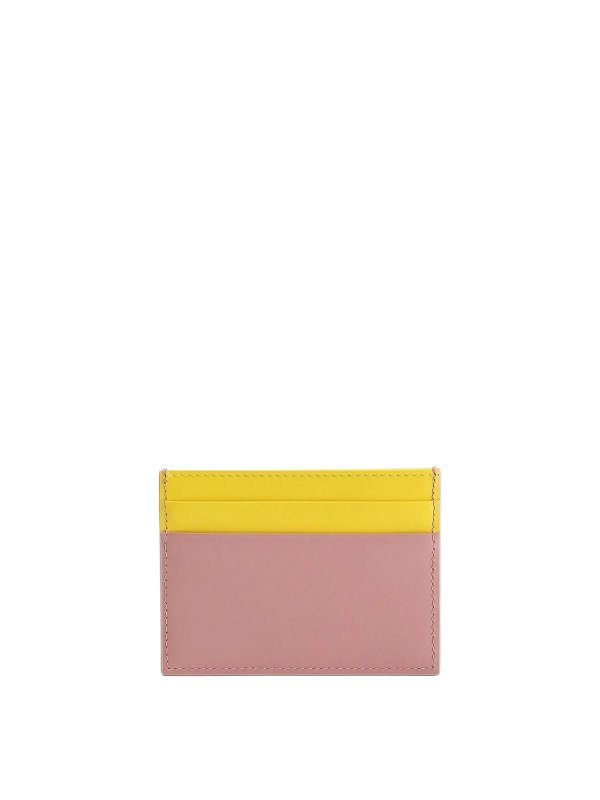 DOLCE & GABBANA: wallets & purses online - Two Tone Card Holder