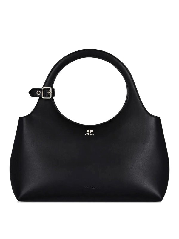 ショルダーバッグ・ポシェット Holy Day Shoulder Bag - Courreges - Leather - Black 125GSA163CR00659999_base_1.jpg